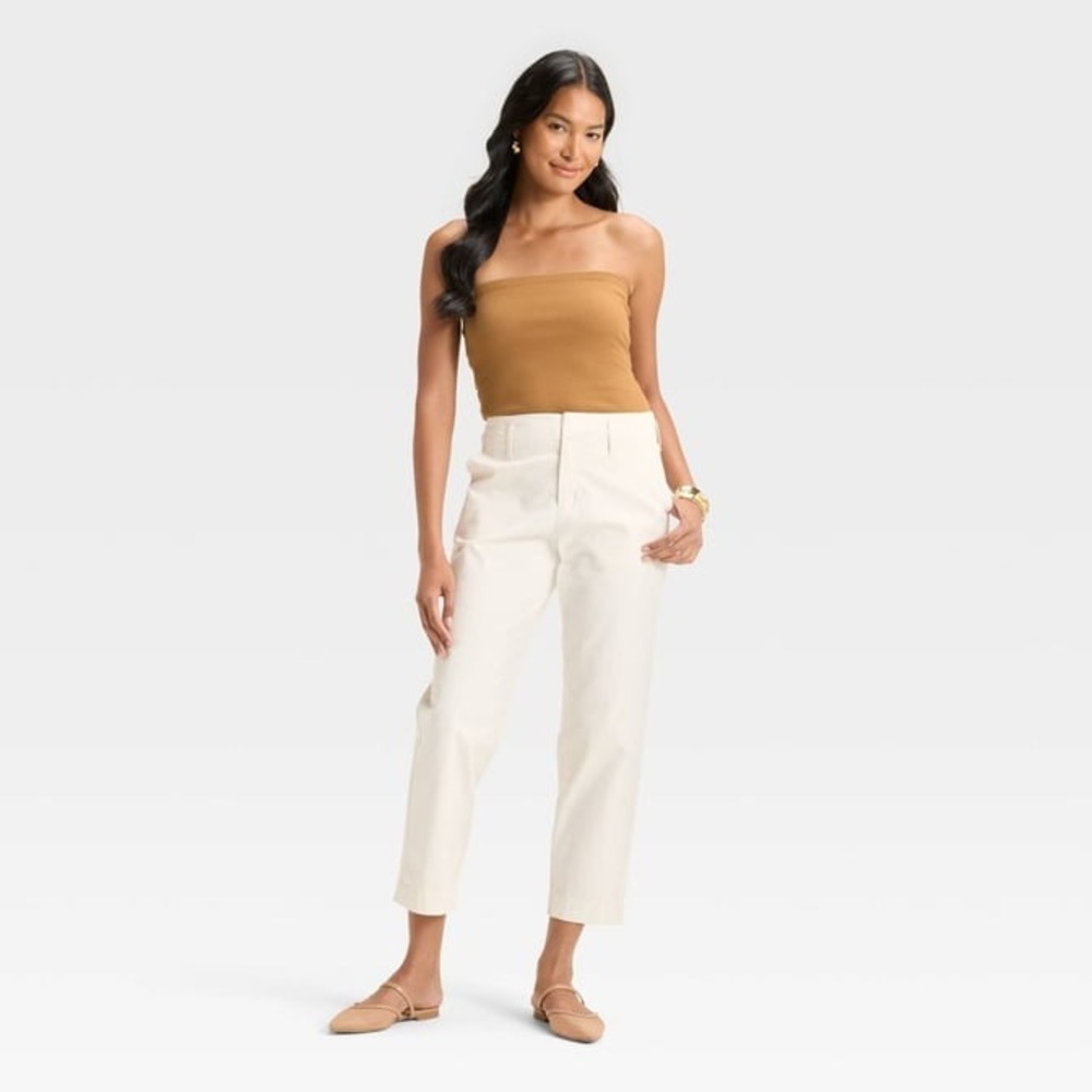 Women's Tube Top - A New Day Brown XS - Picture 3 of 3